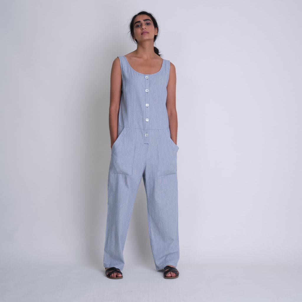 Amber Striped Jumpsuit