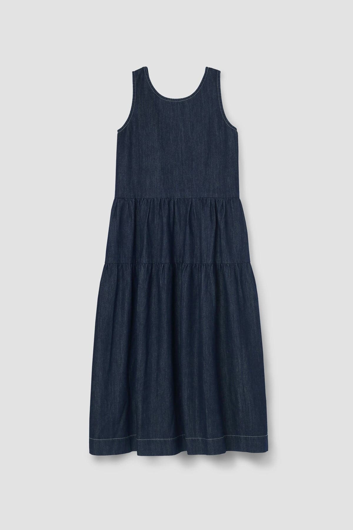 Kyra-Leigh Organic Cotton Denim Dress in Indigo