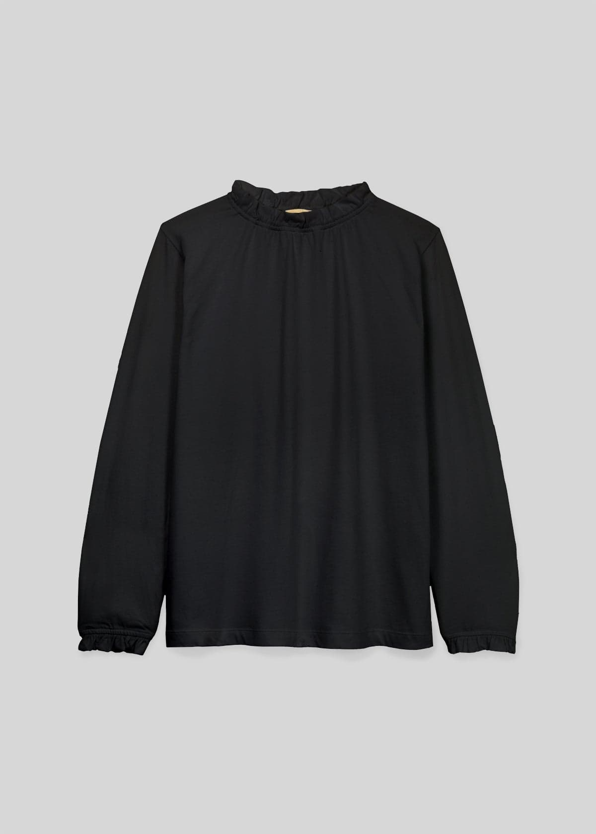 Pearl Organic Cotton Top in Black