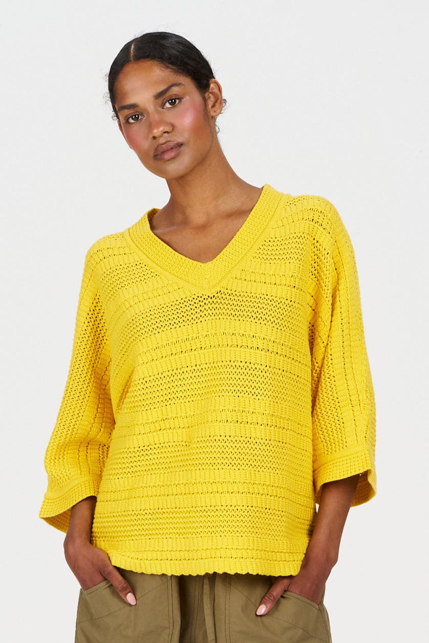 COLADA - GOTS Organic Cotton Tee - Yellow