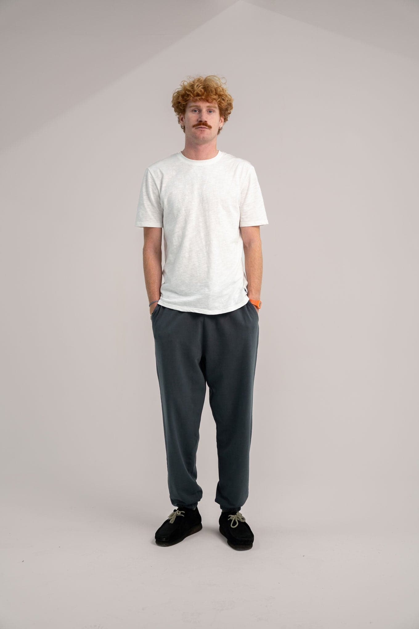 ADAM Organic Cotton Jogger - Washed Black
