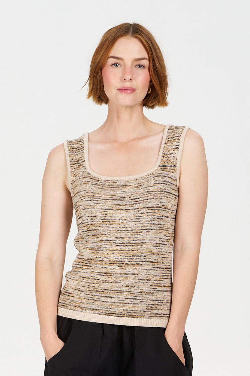 POPPY Organic Cotton Vest - multi