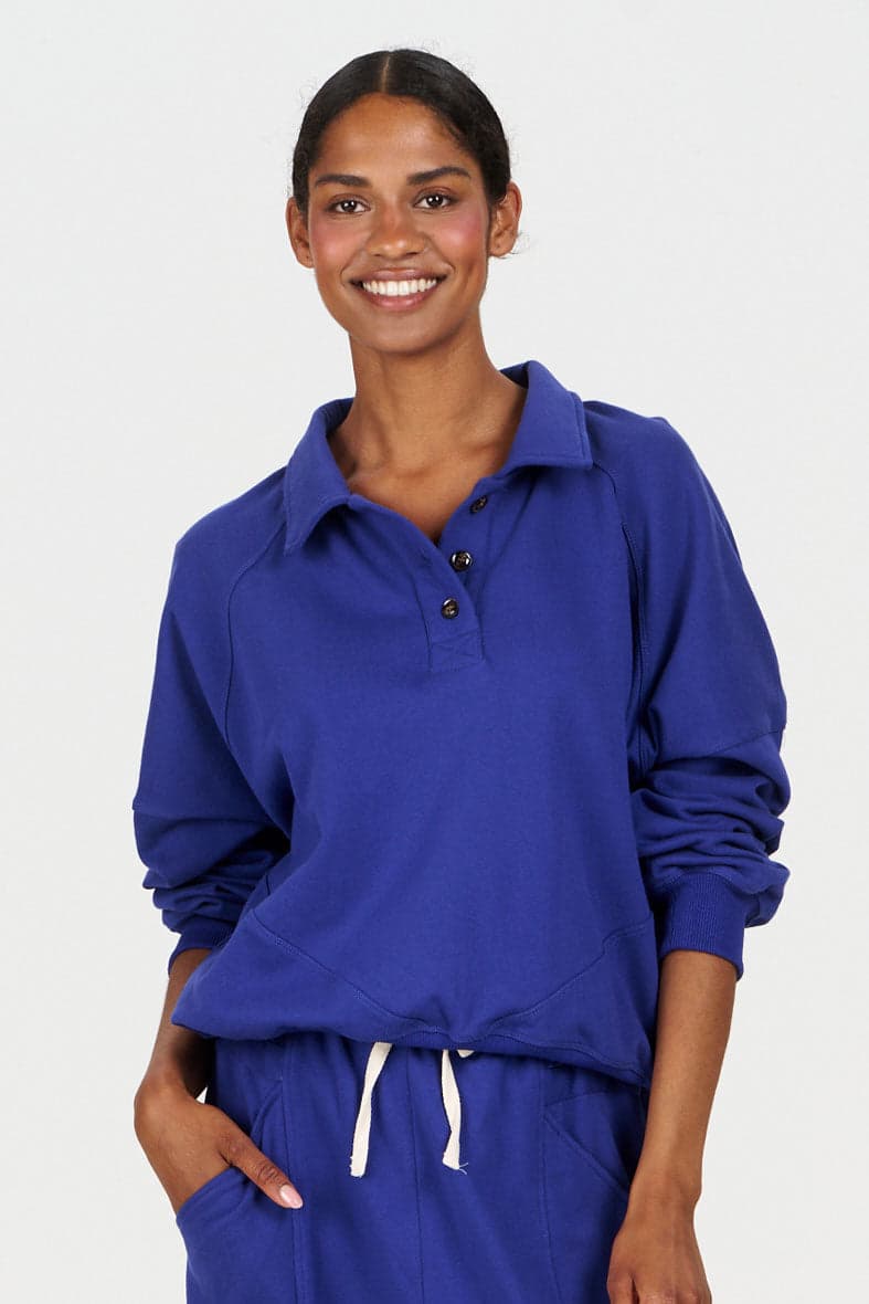 RUGS Organic Cotton Sweatshirt - Blue