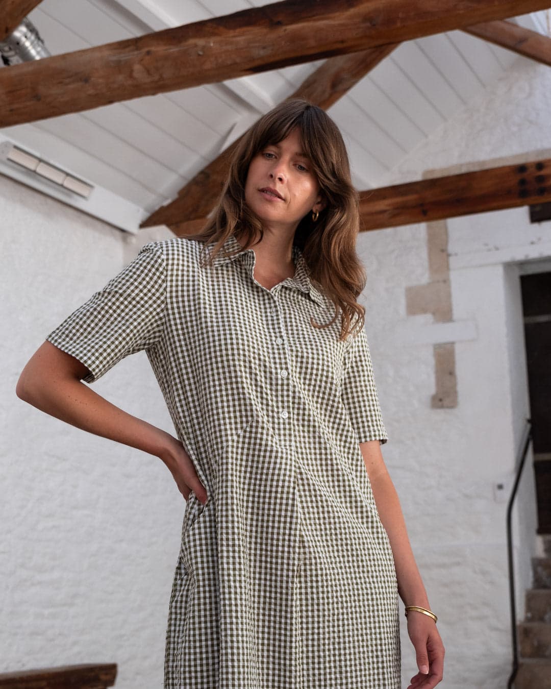 Alexa Shirt Dress