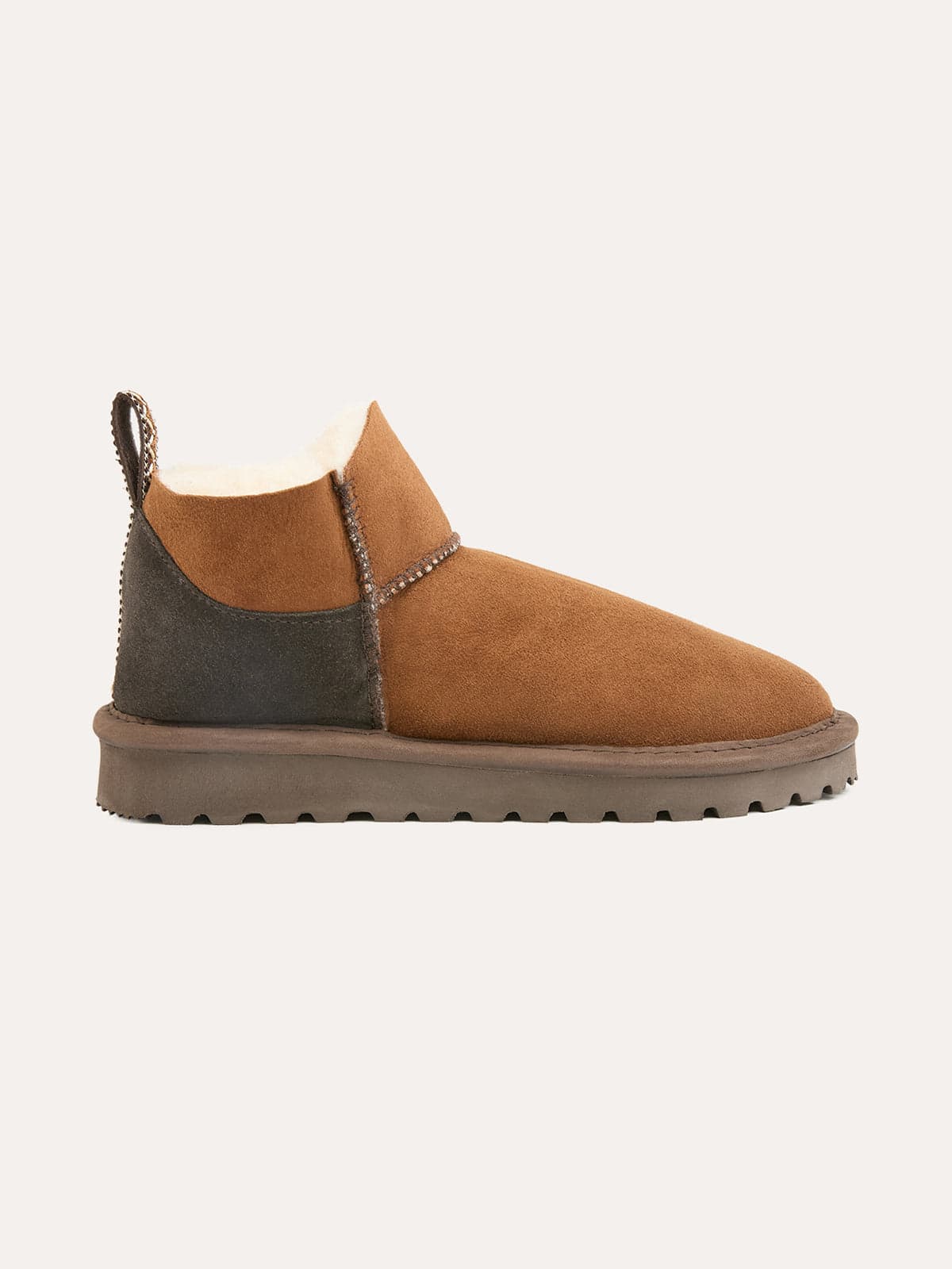 Braid Trim Super Shortie Boots