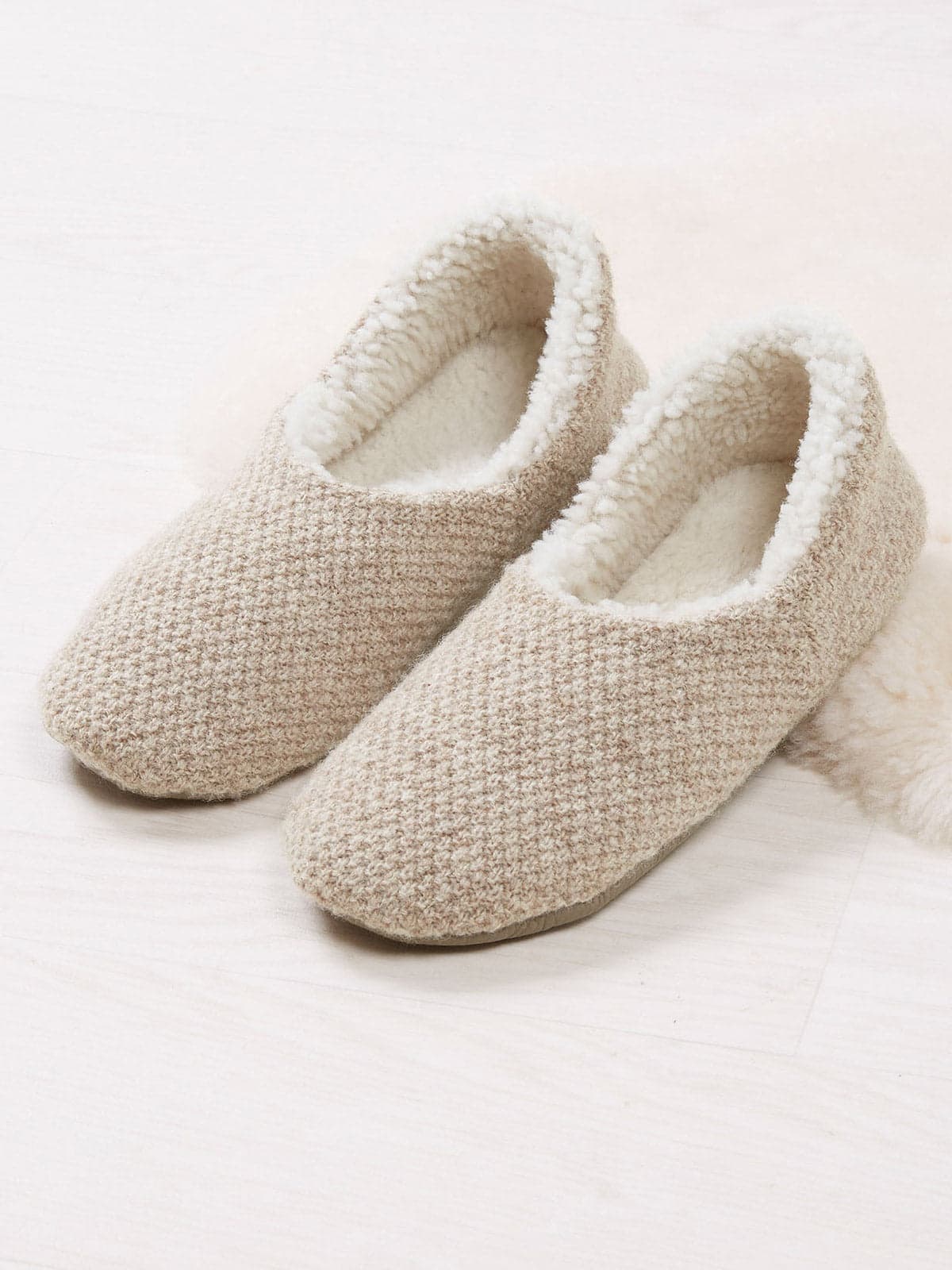 Knitted Cocoon Slippers