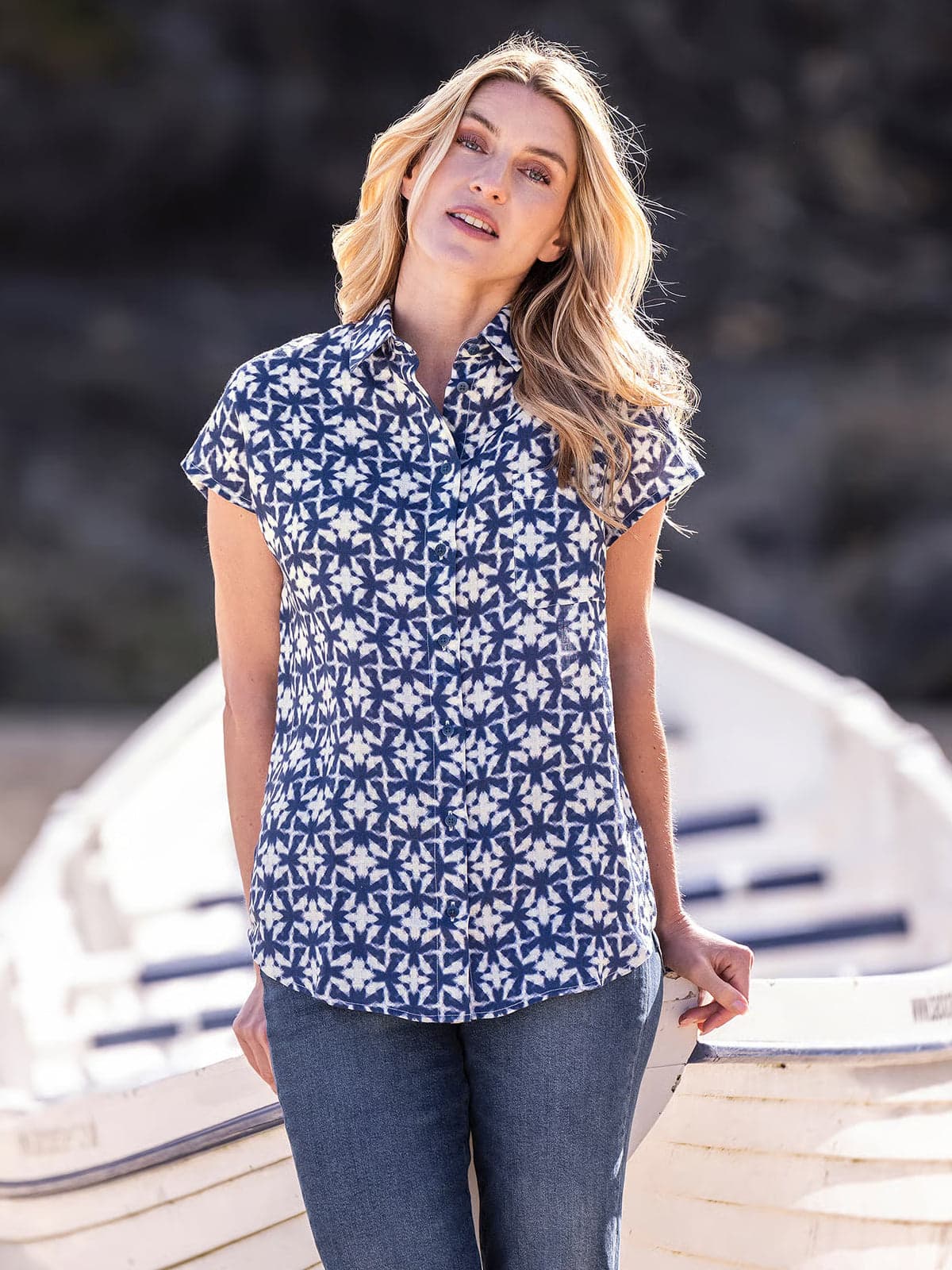 Linen Drape Shirt