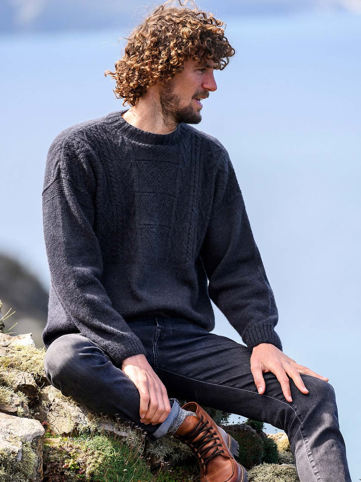 Men's British Gansey Jumper
