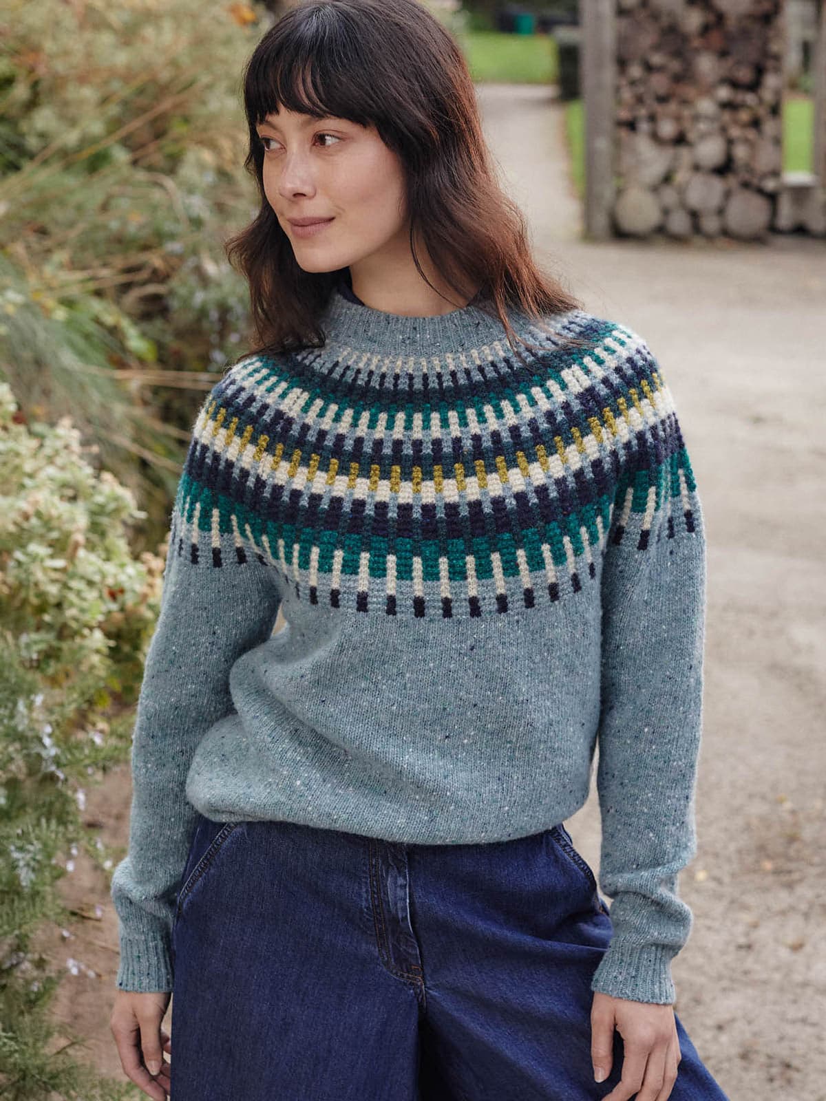 Stitch Yoke Jumper