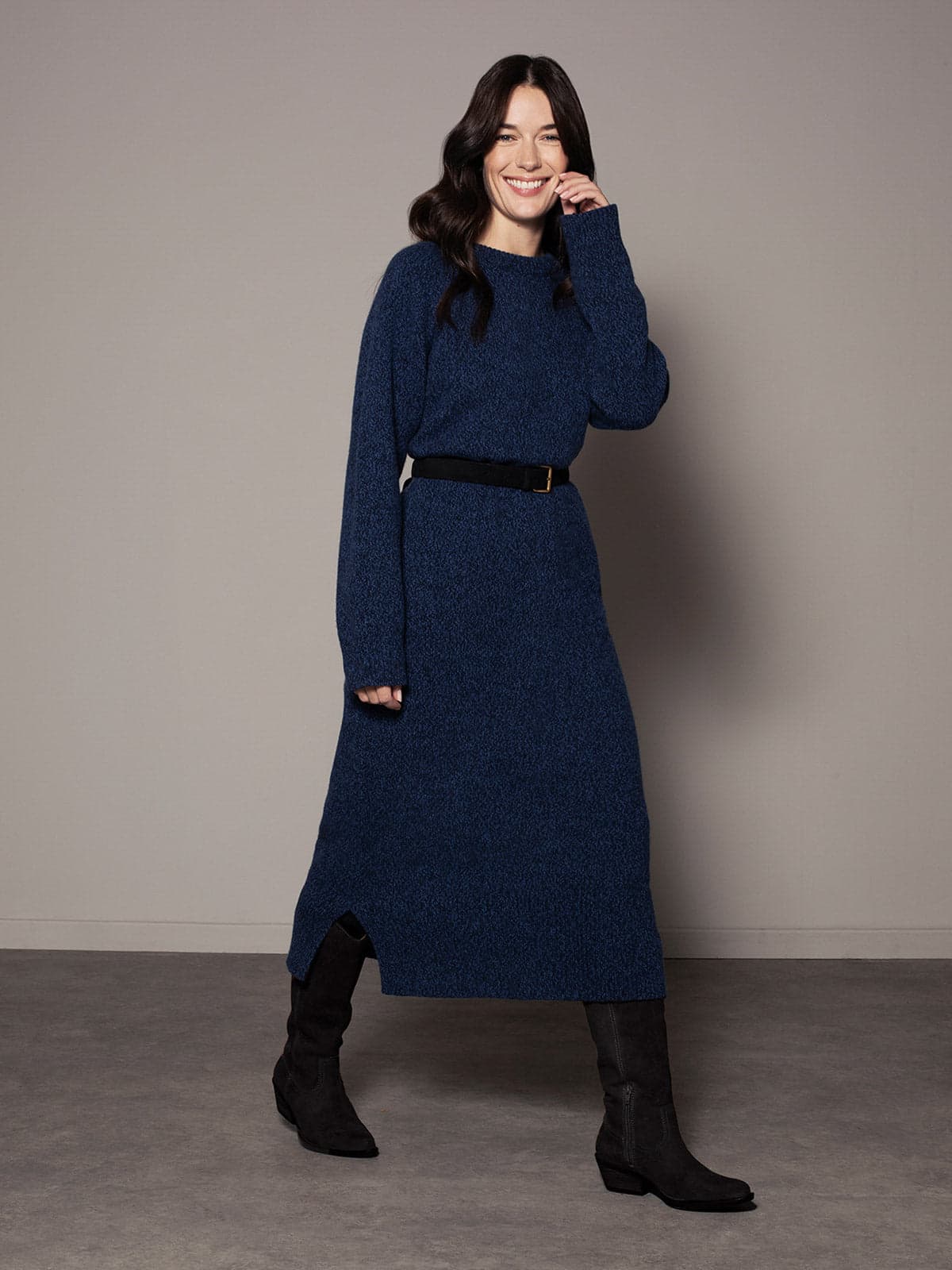 Longline Slouch Jumper Dress