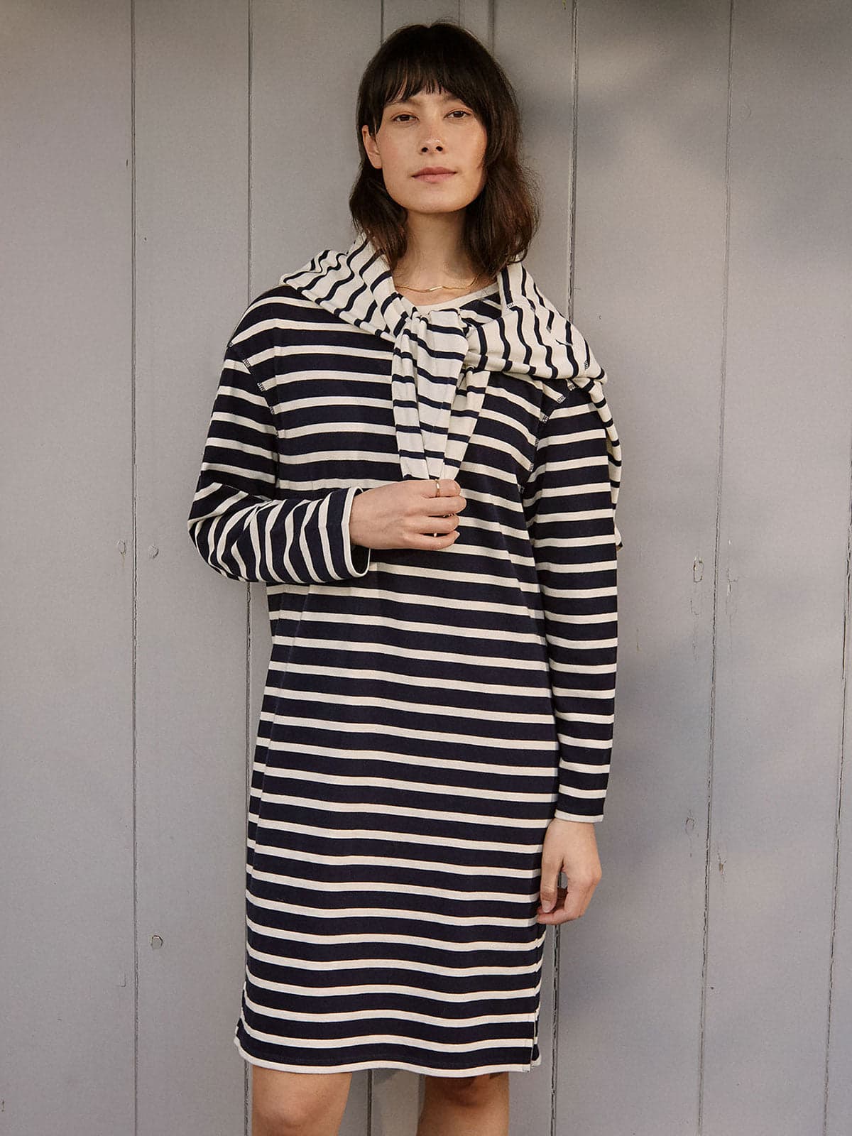 Premium Jersey Knee Length Dress