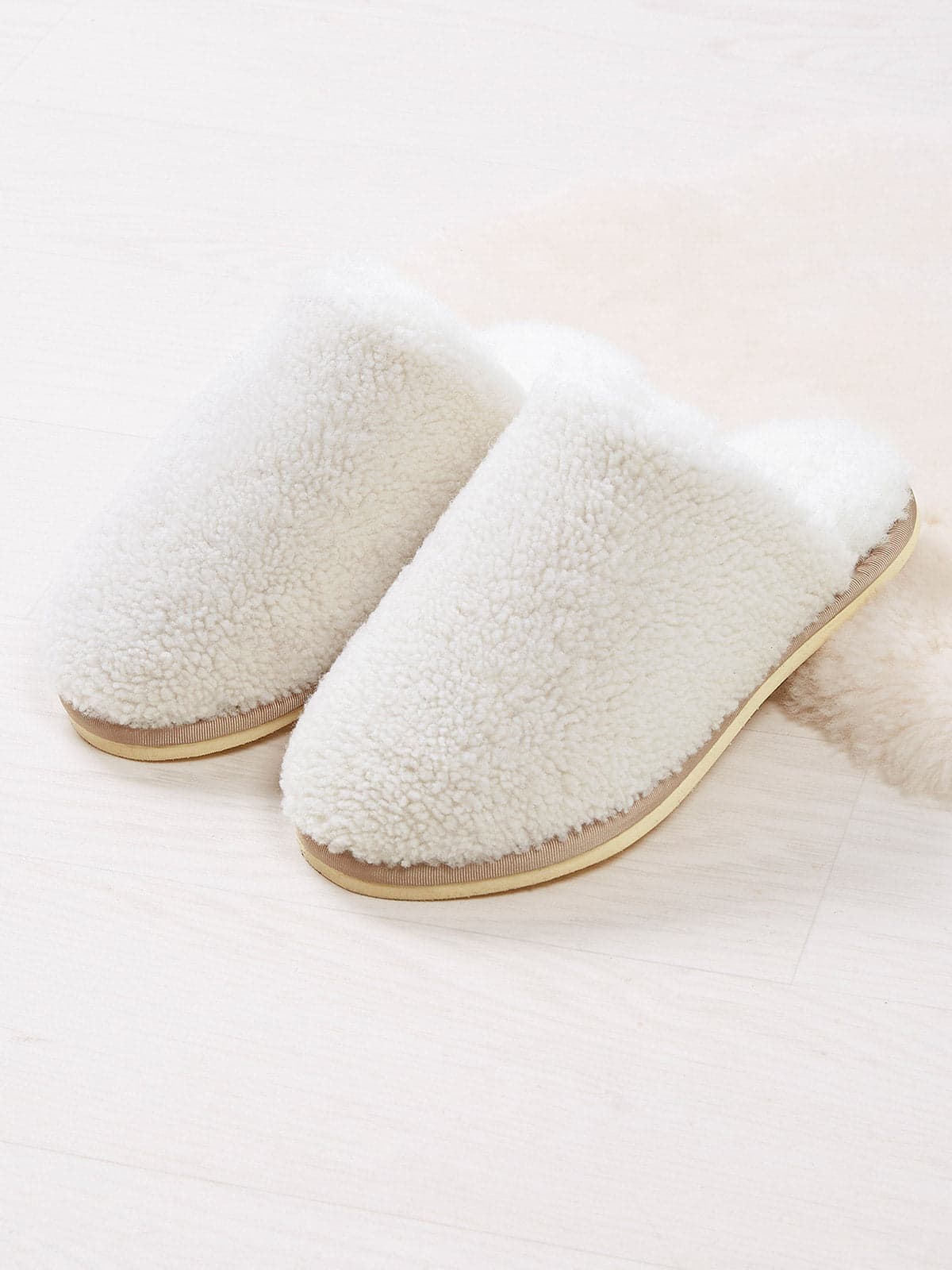 Teddy Sheepskin Mule Slippers
